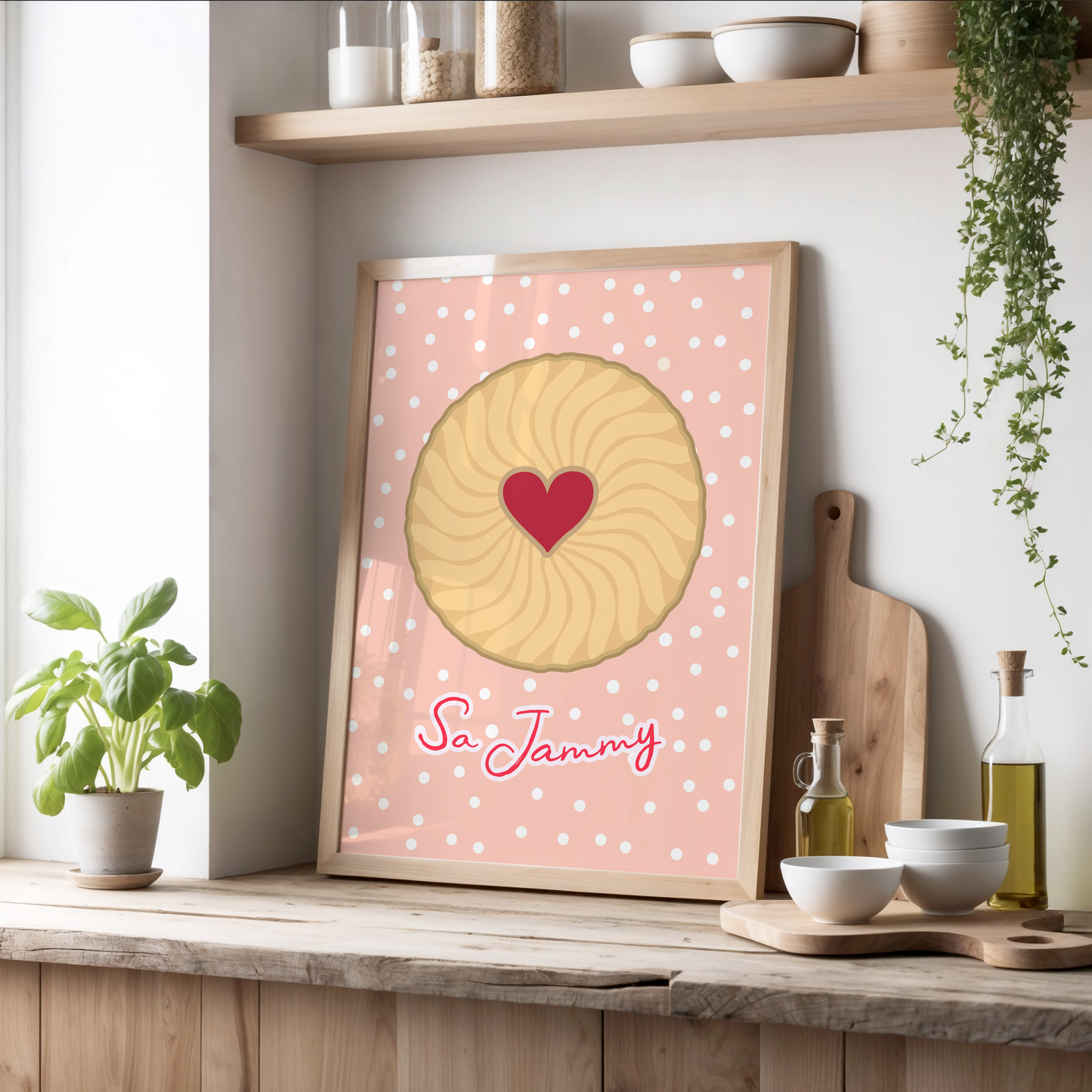 So Jammy Biscuit Print