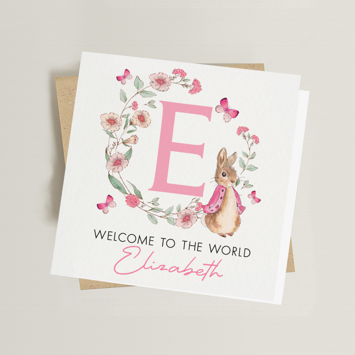 Welcome to the World Baby Greeting Card