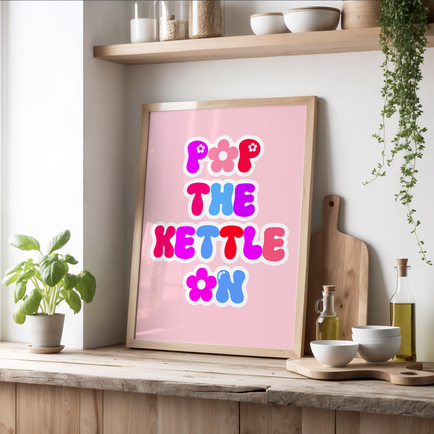 Pop the Kettle On Print