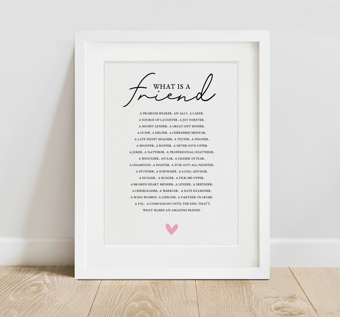 What is a Friend Print