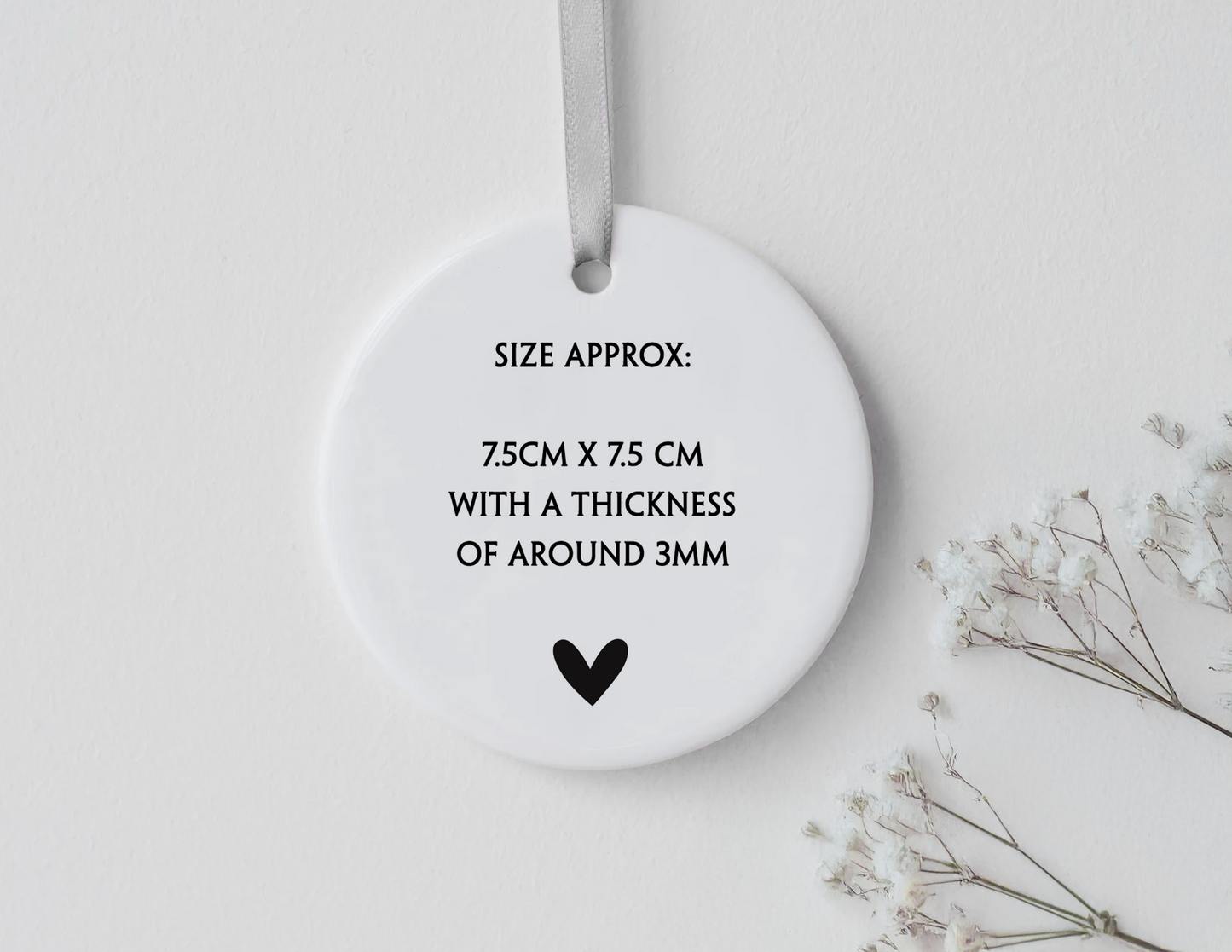 Personalised First Home Ornament