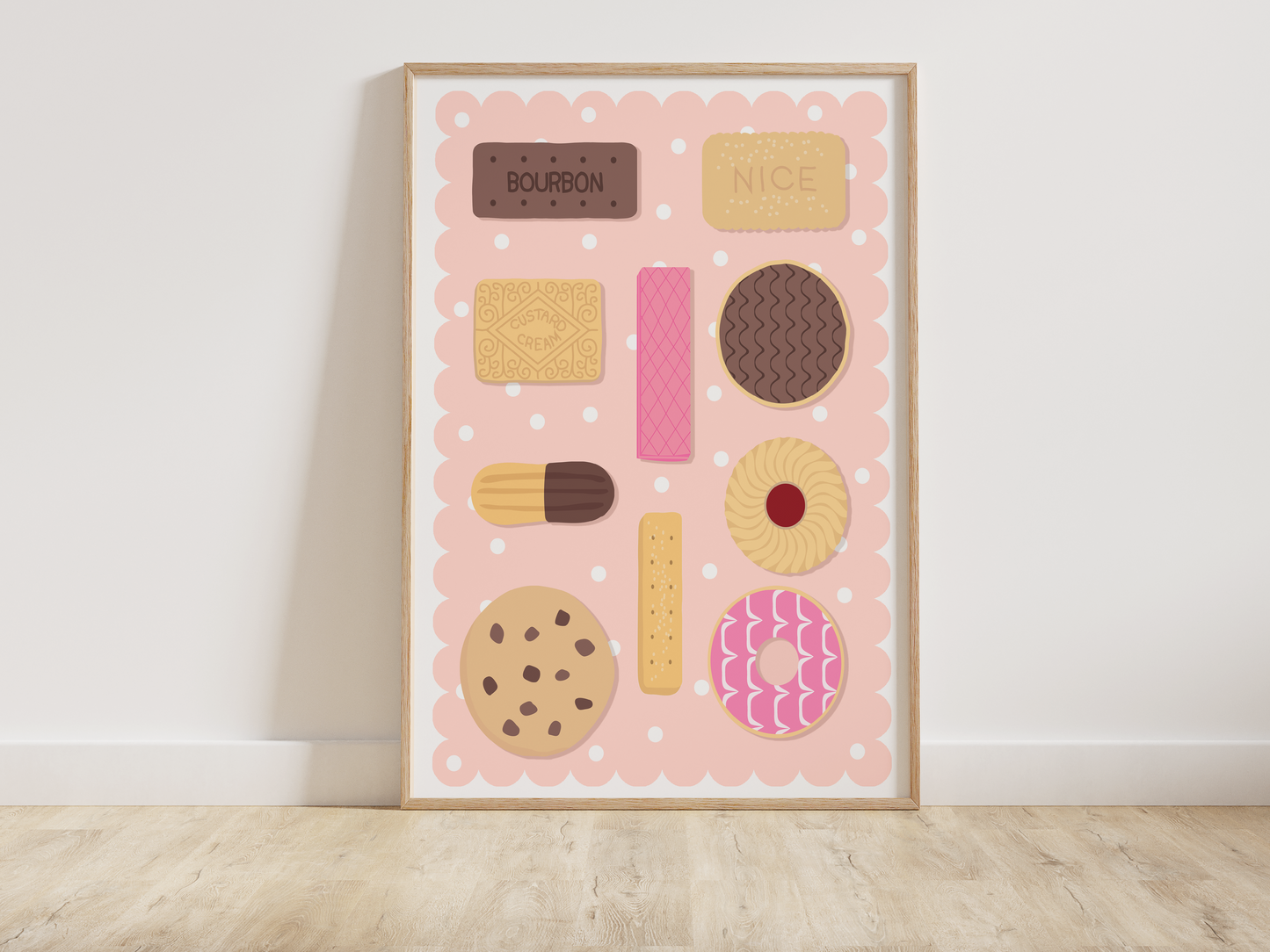 British Biscuit Print