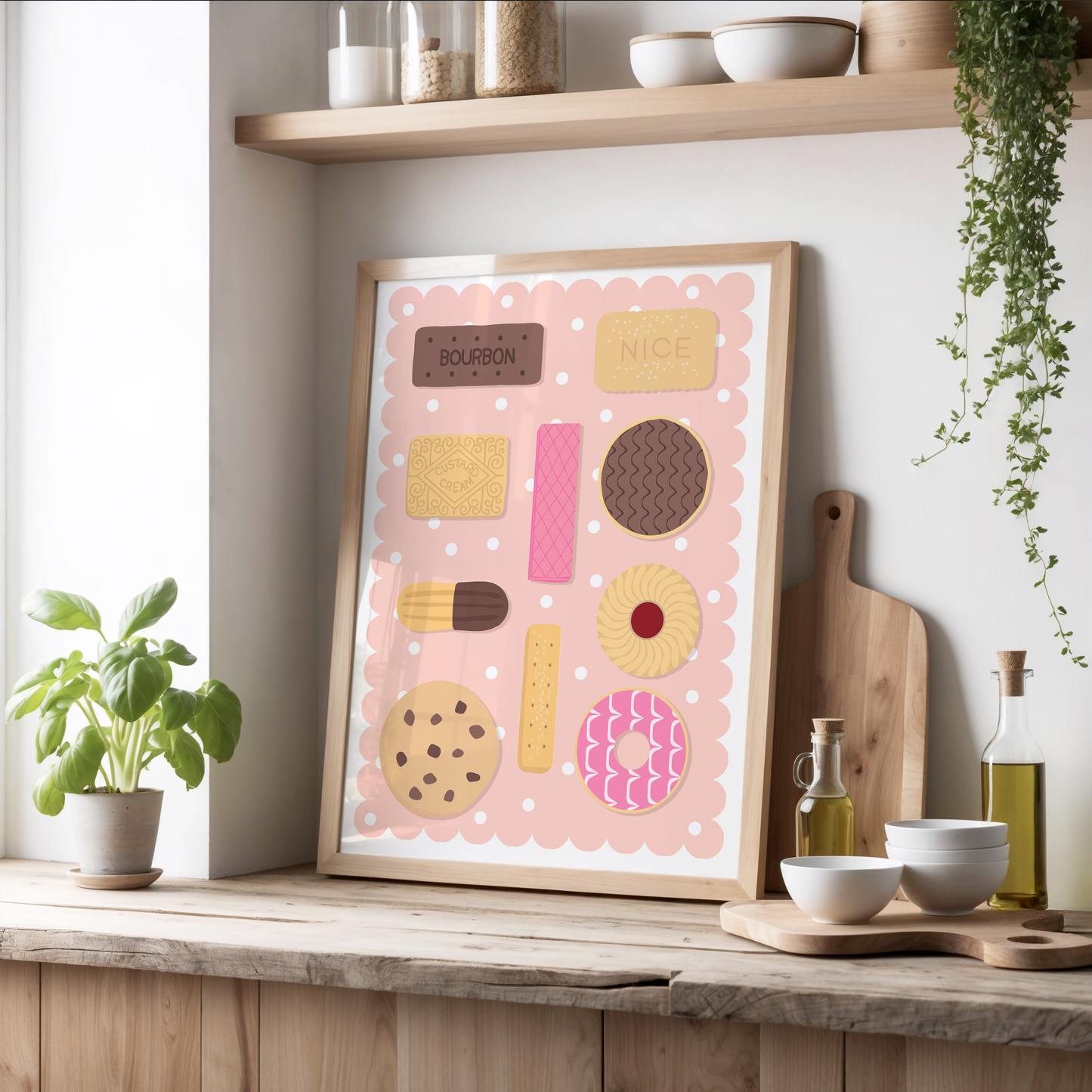 British Biscuit Print