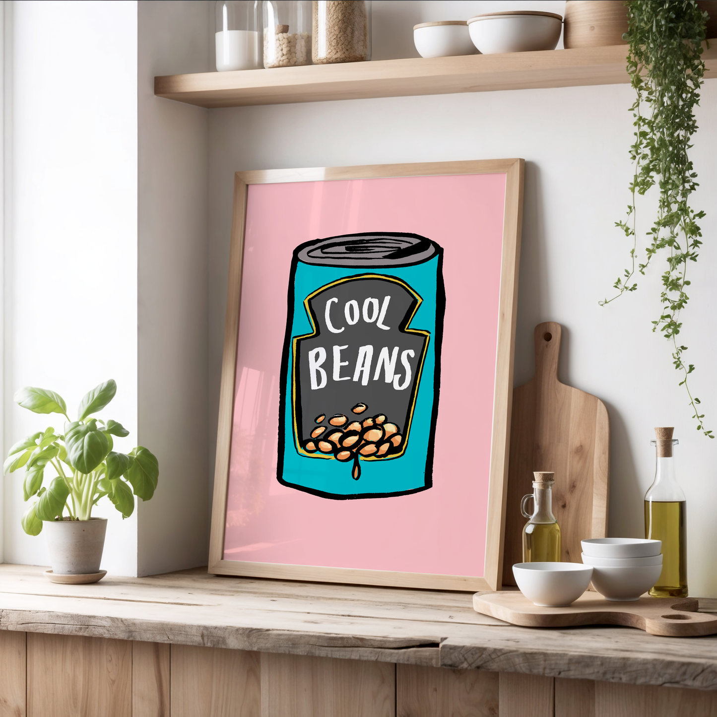 Cool Beans Print