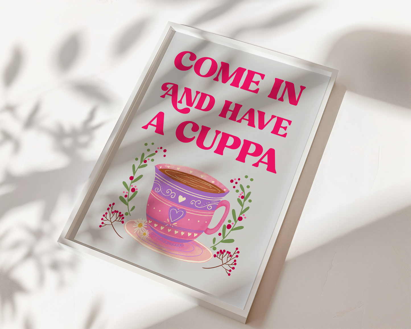 Come in and Have a Cuppa Print