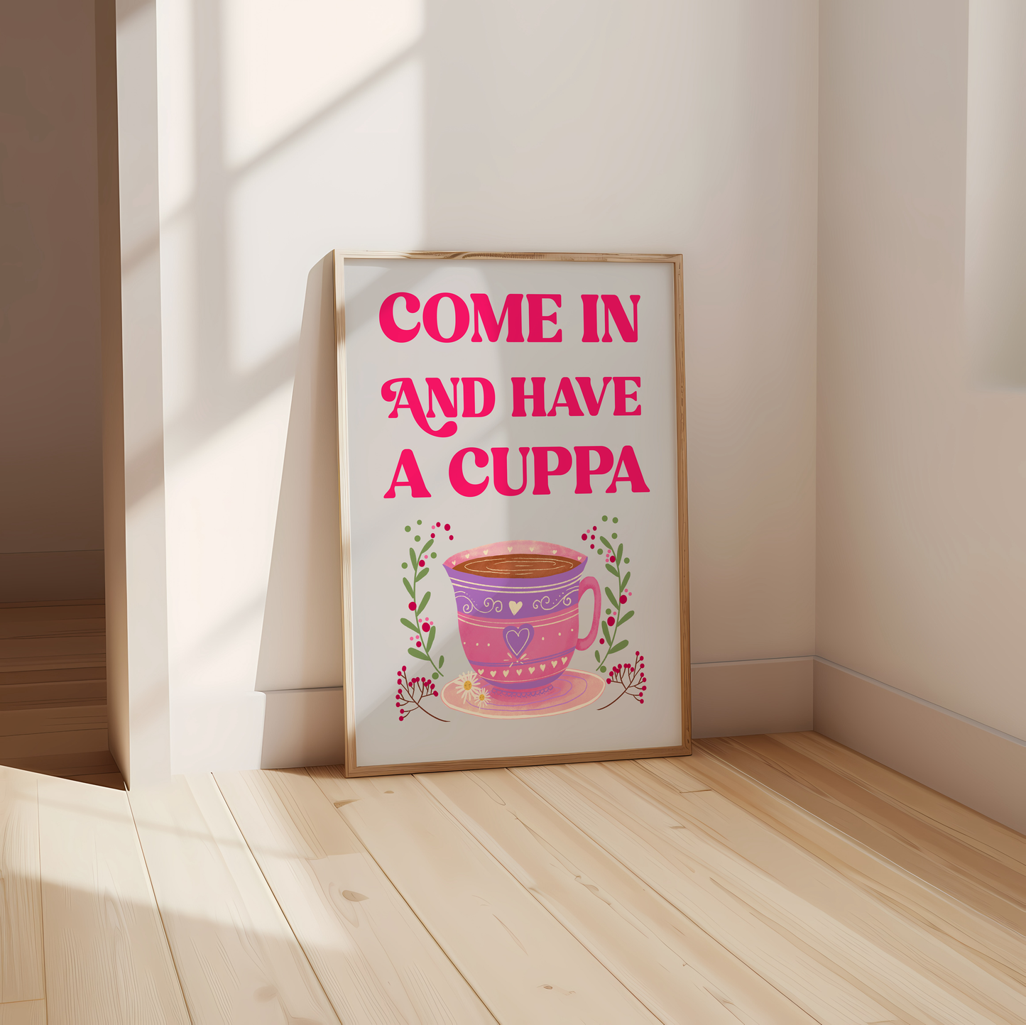 Come in and Have a Cuppa Print