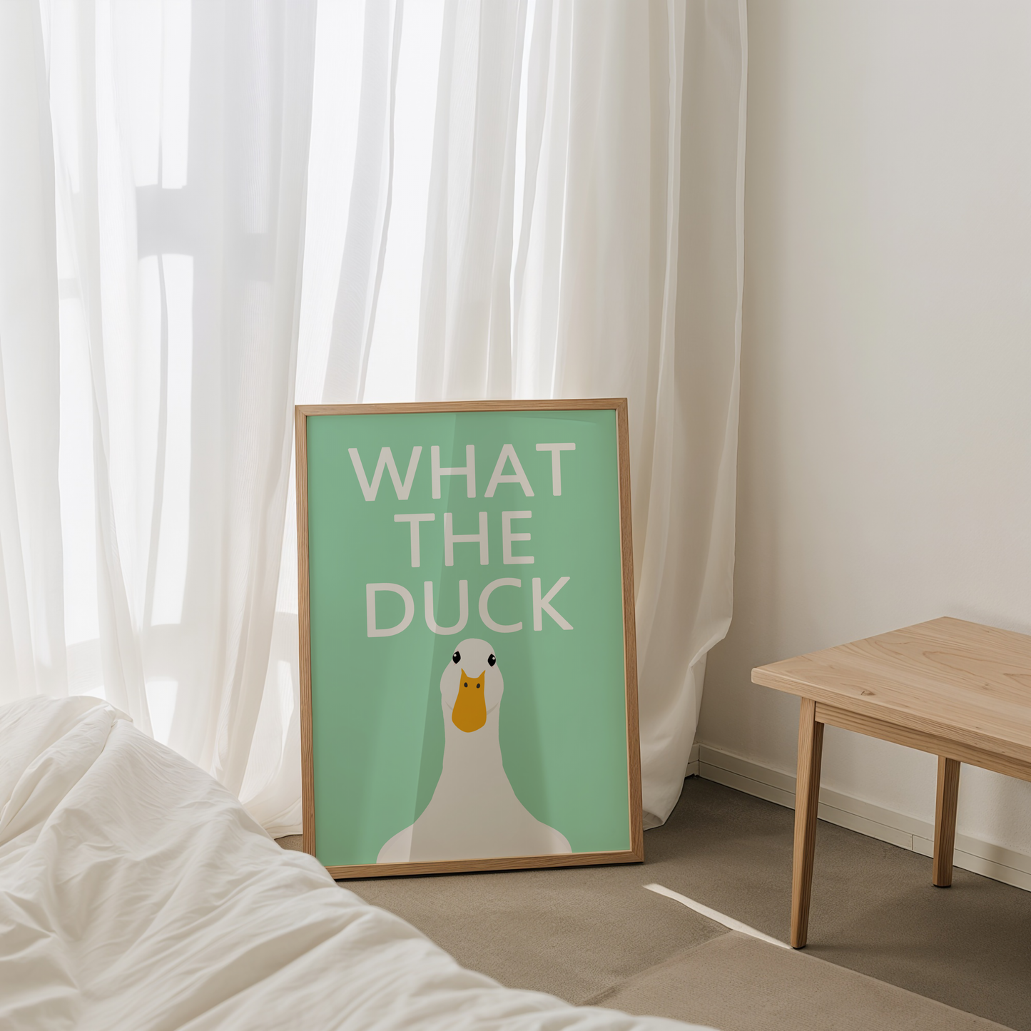 What the Duck Print