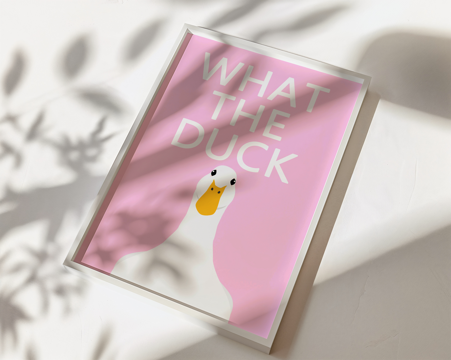 What the Duck Print