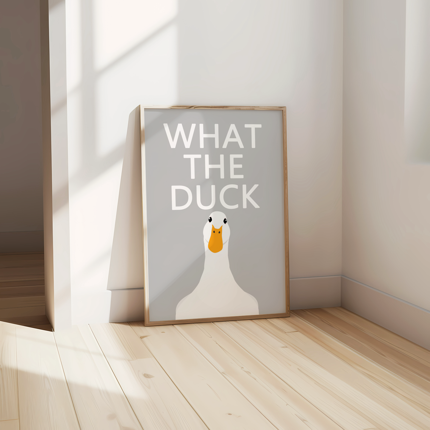 What the Duck Print