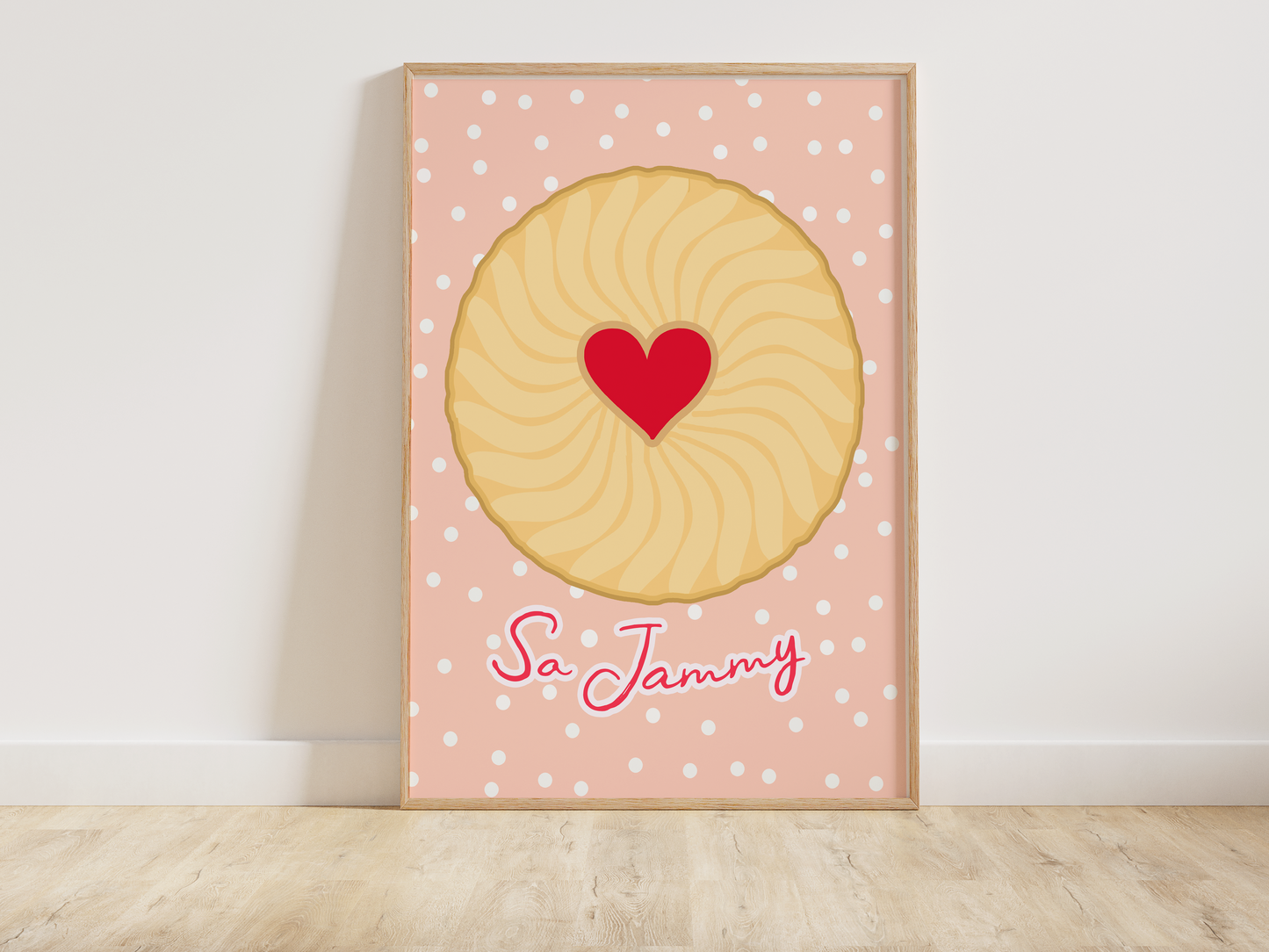 So Jammy Biscuit Print