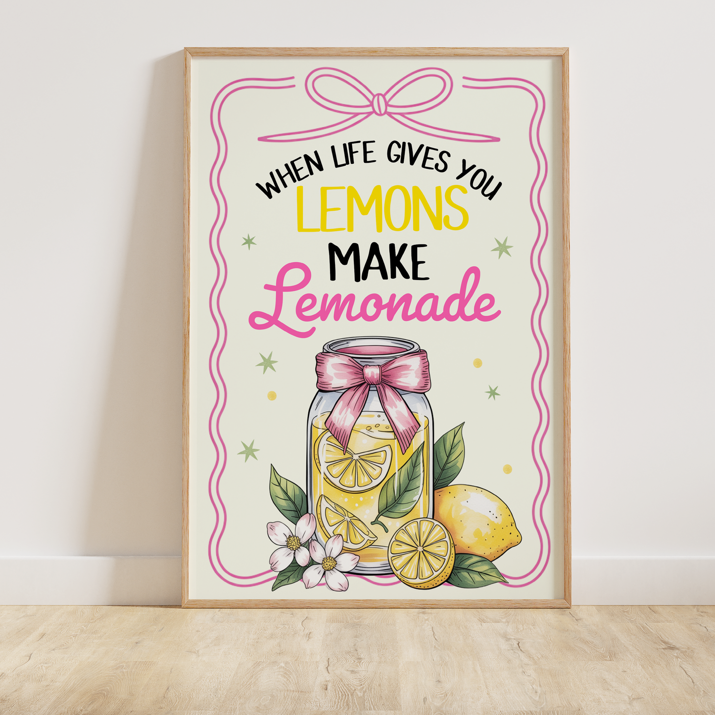 When Life Gives You Lemons Print
