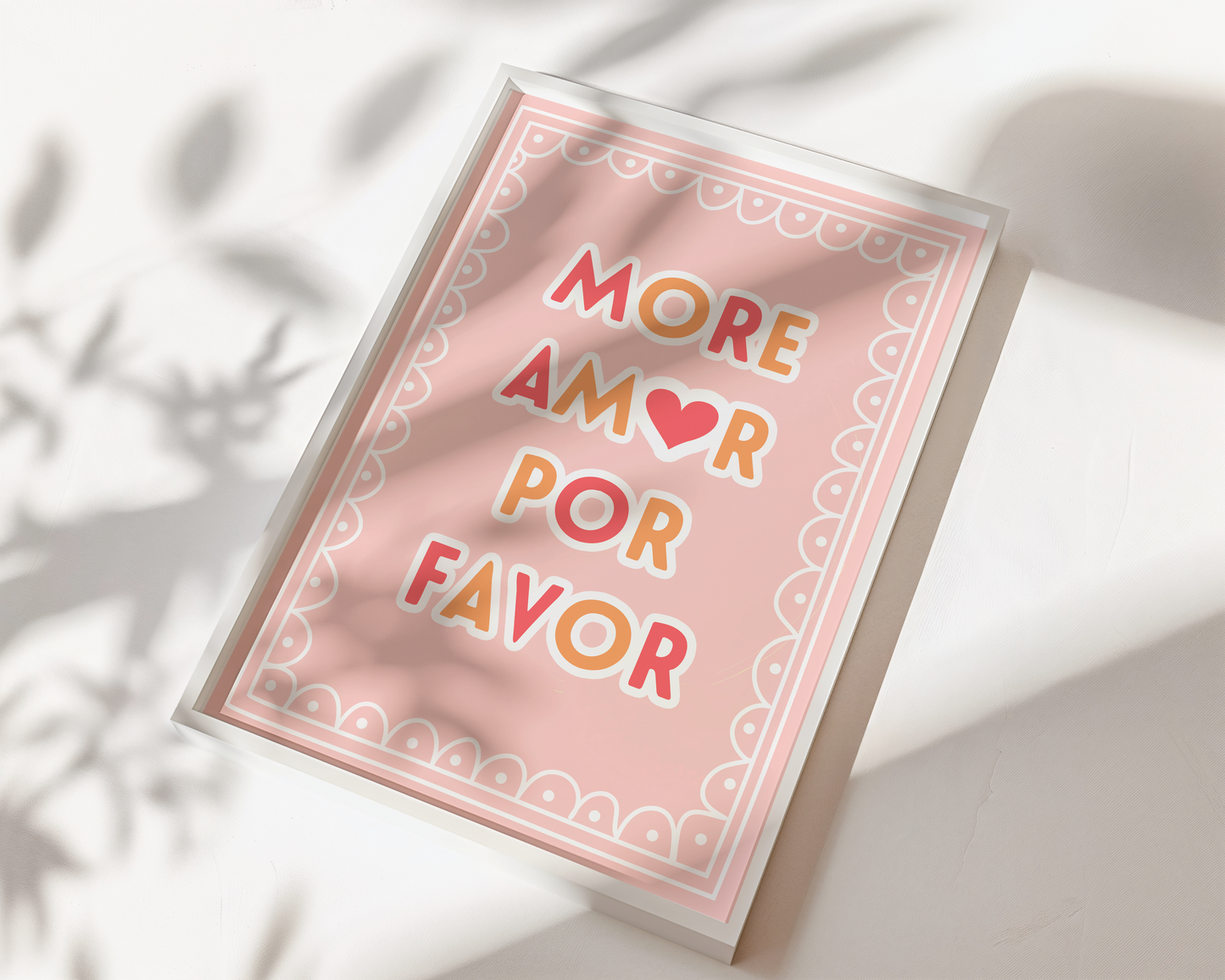 More Amor Por Favor Print