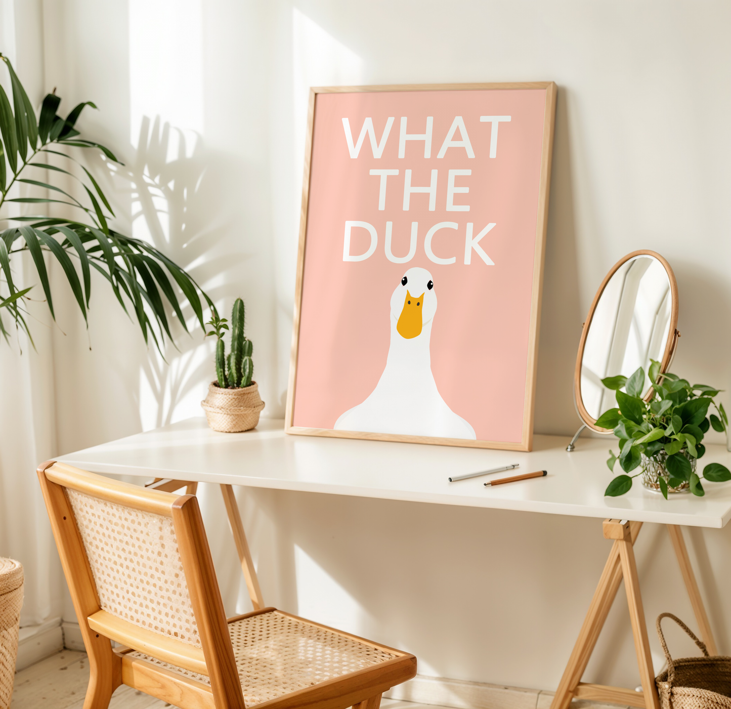 What the Duck Print