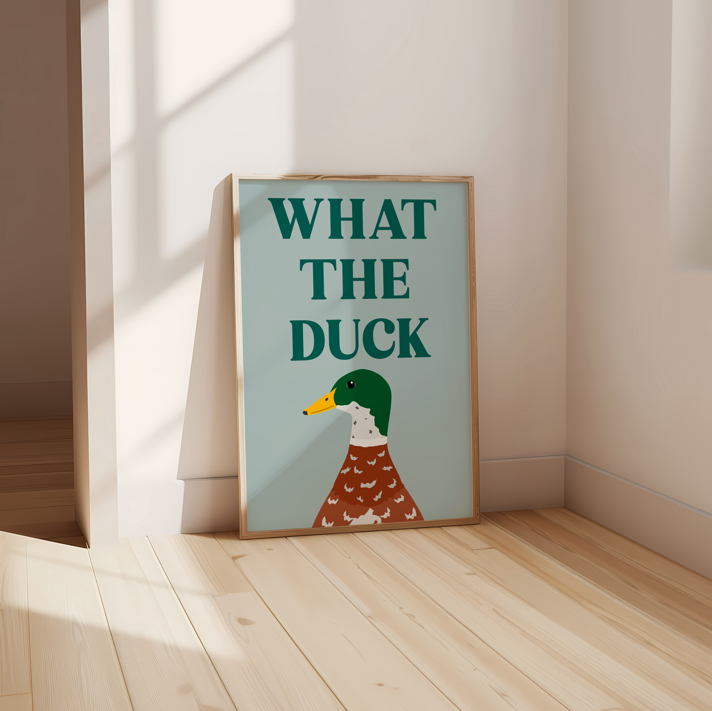 What the Duck Print