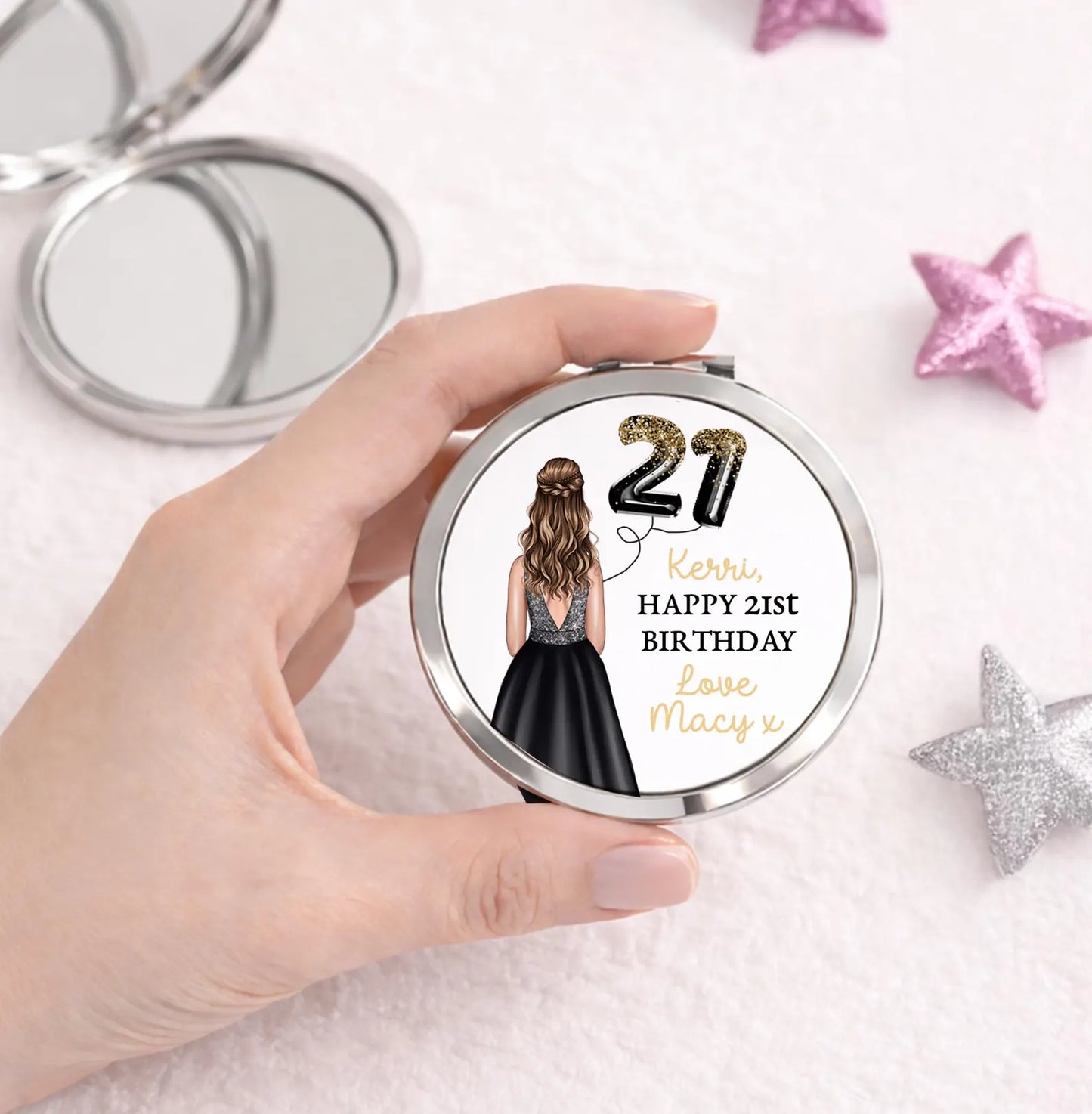 Personalised Milestone Birthday Mirror