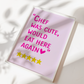 Chef was Cute Print