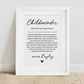 Childminder Definition Print
