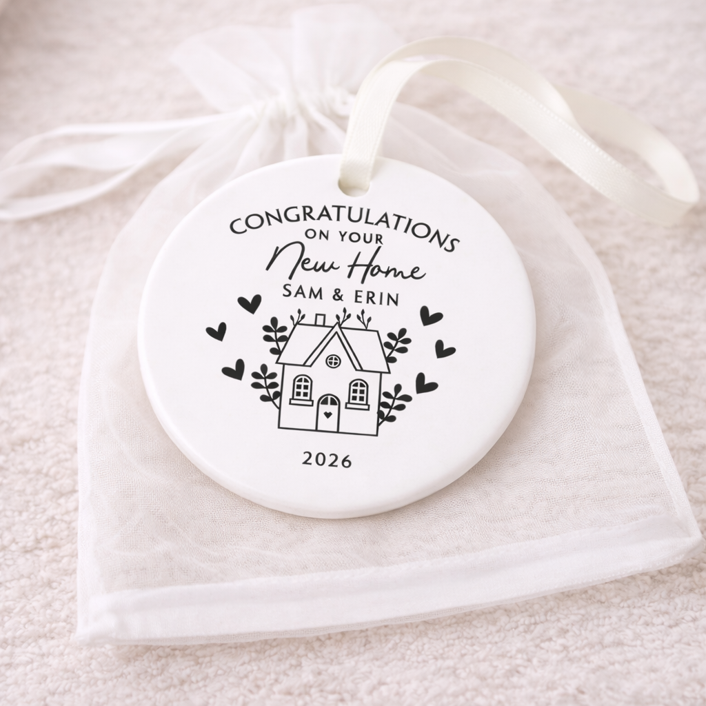 Personalised New Home Ornament