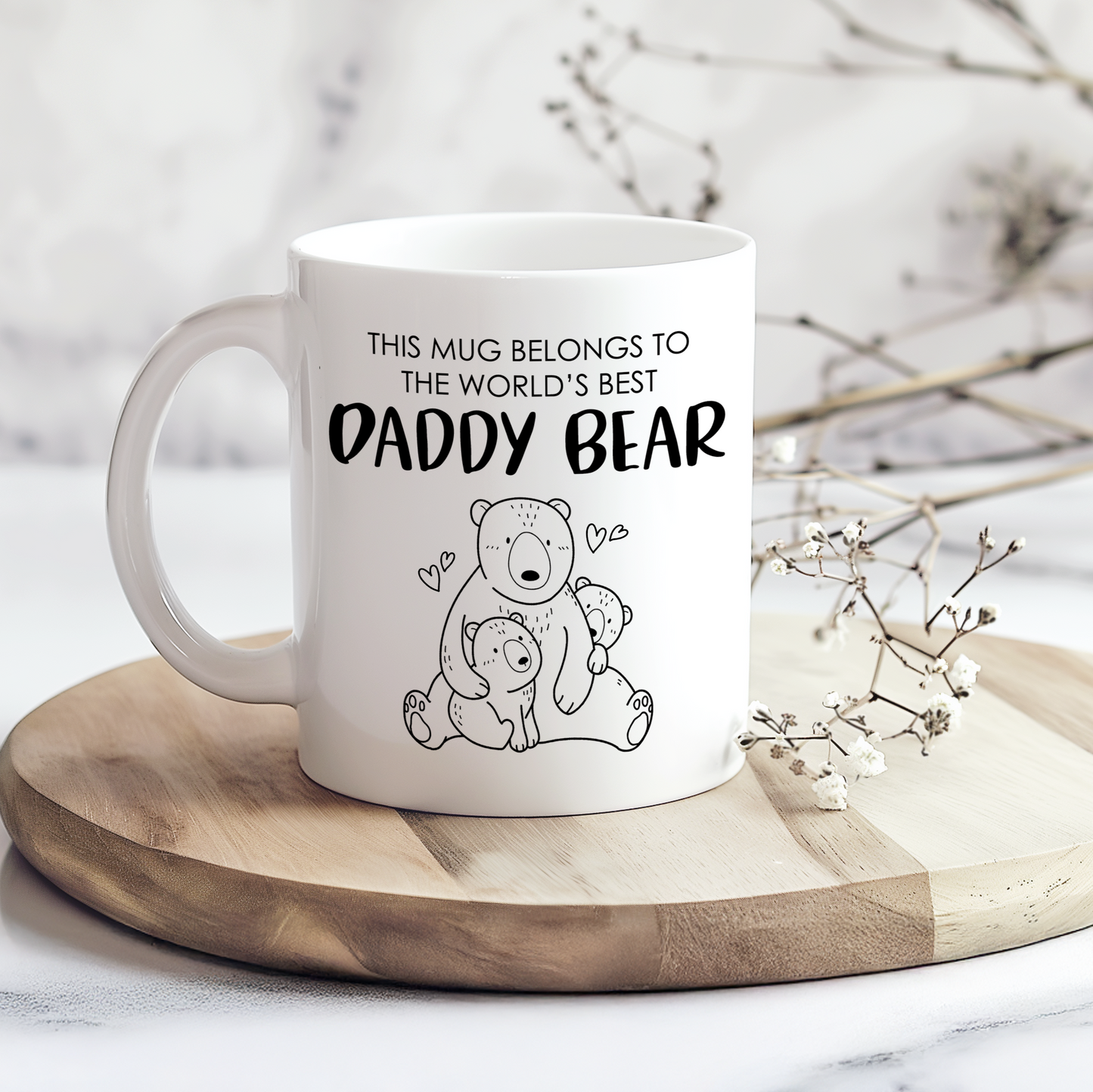 World's Best Daddy Bear Mug