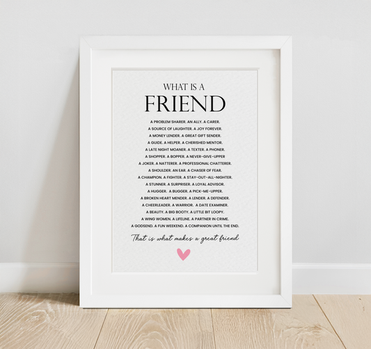 What is a Friend Print