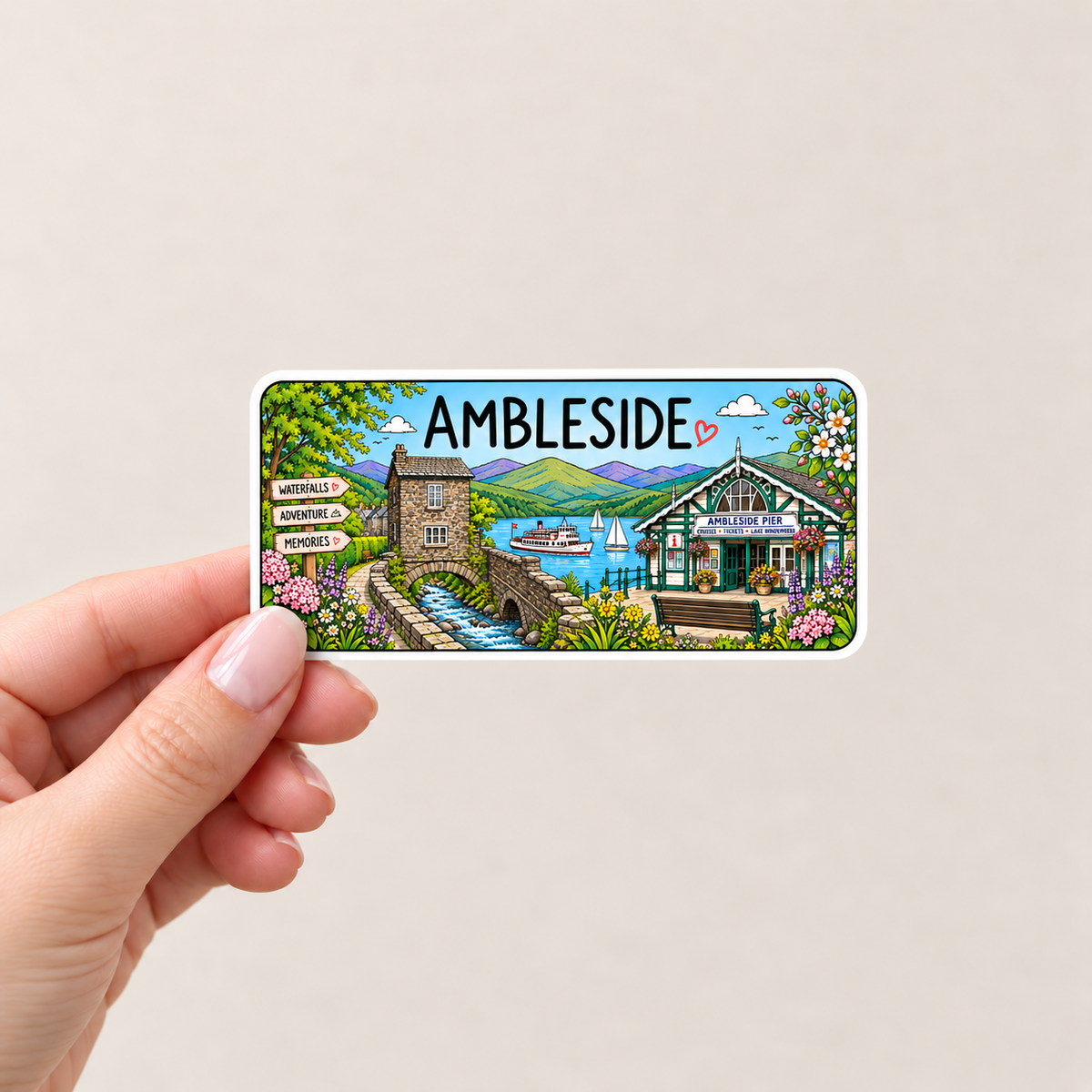 Ambleside Sticker