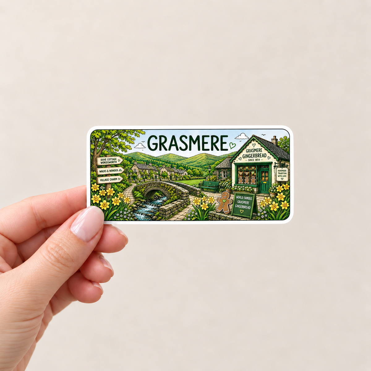 Grasmere Sticker