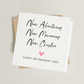 Personalised New Adventure, New Memories, New Chapter Retirement card
