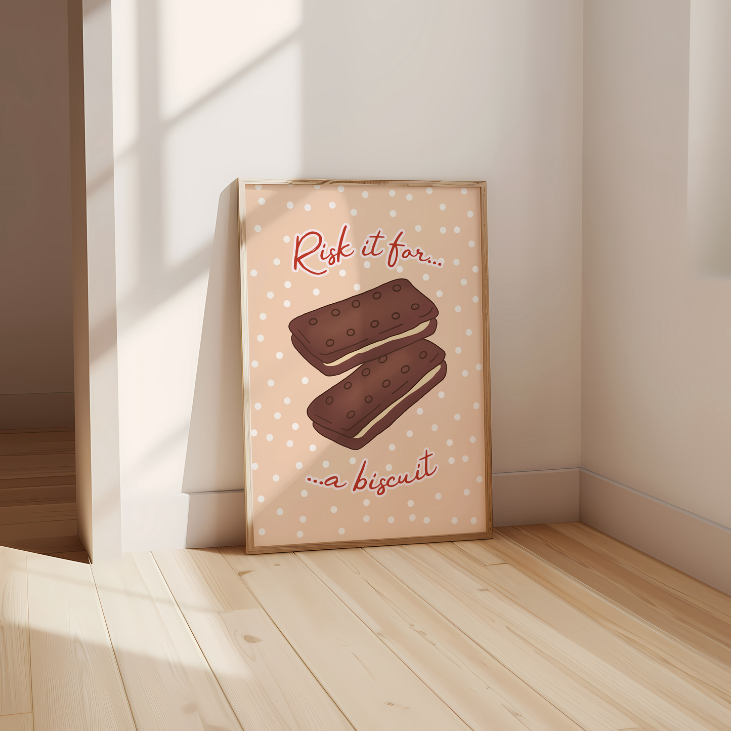 Risk it for a Biscuit Print