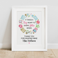 Thank You Teacher or Teaching Assistant Quote Print