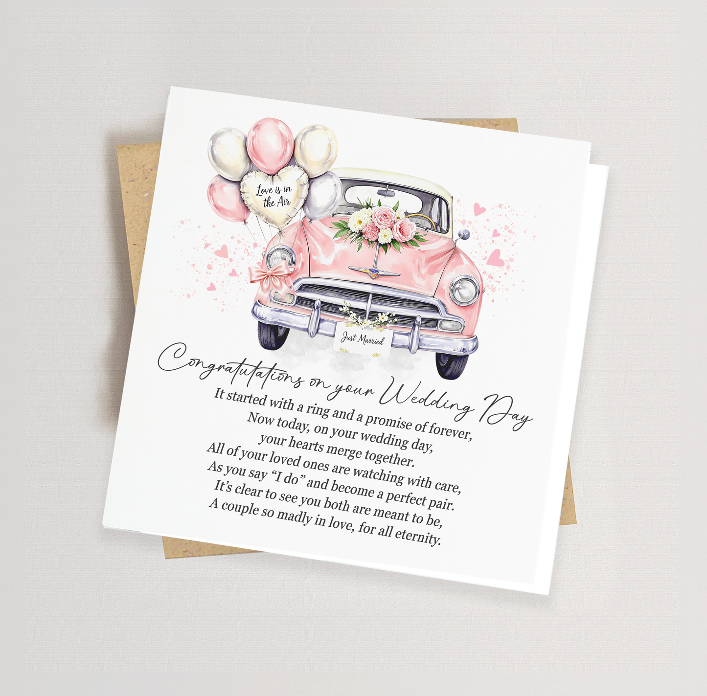 Wedding Poem Card
