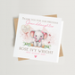 Thank You for Our/My Baby Granddaughter Card