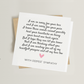 Deepest Sympathy Poem Card