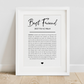 Best Friend Definition Print