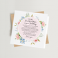 Beautiful Mum Birthday Poem Card