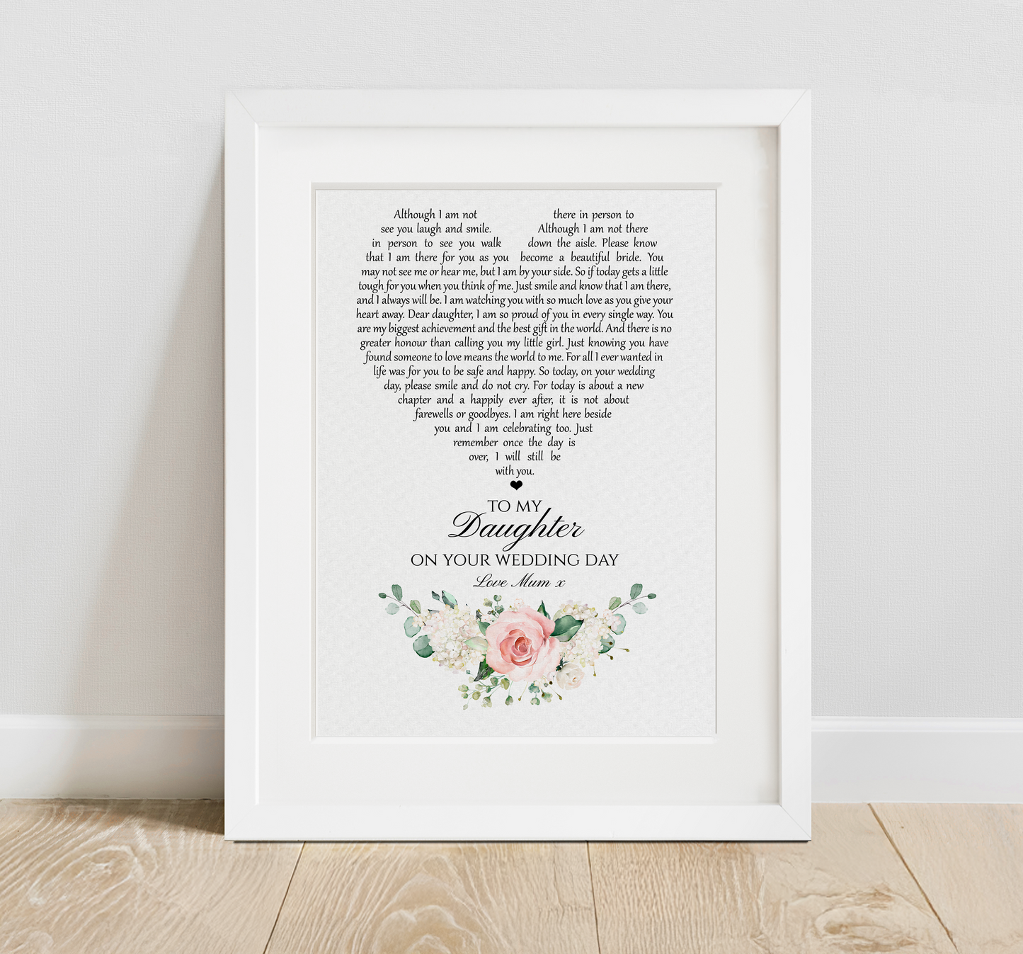 Daughter Wedding Letter from Heaven