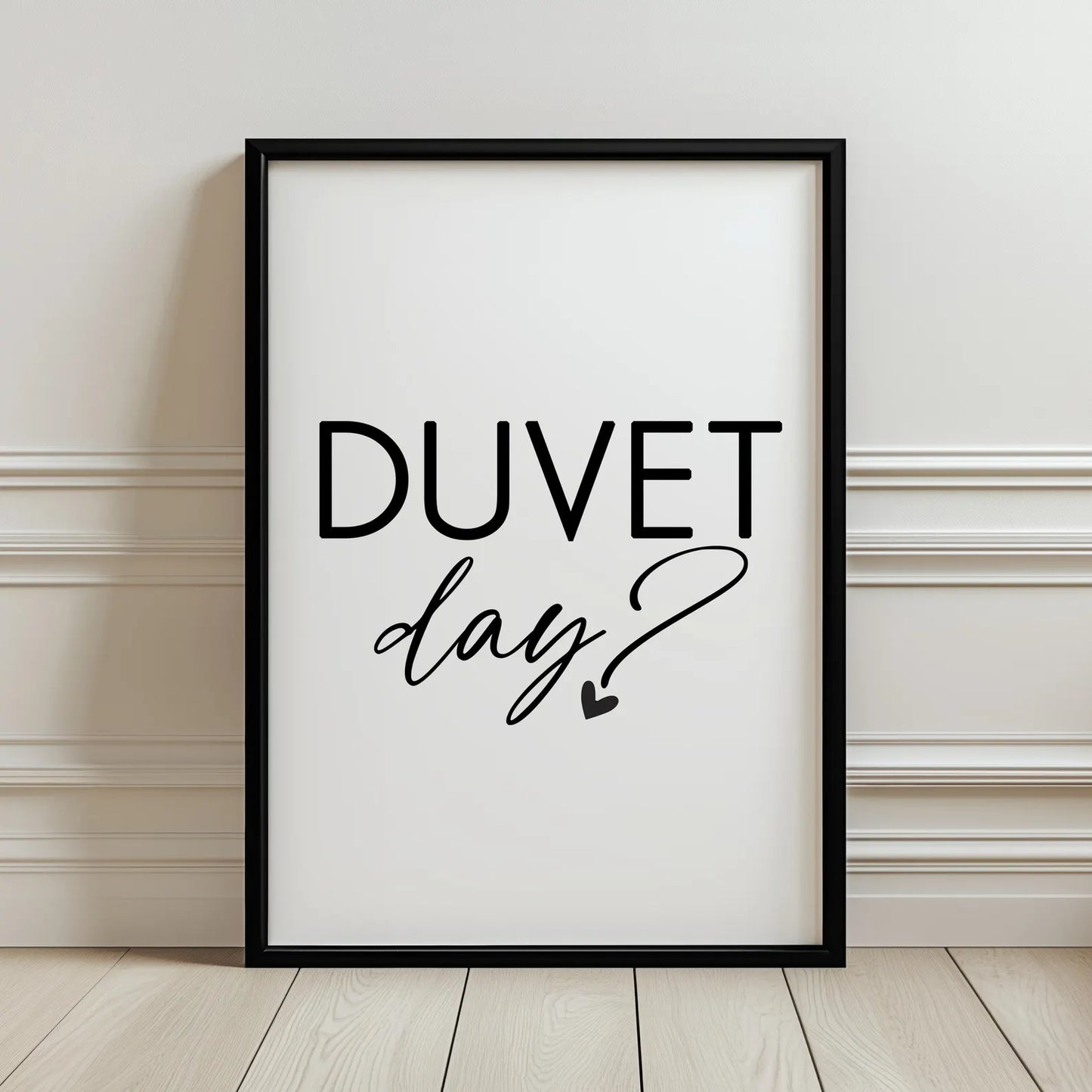 Duvet Day Print