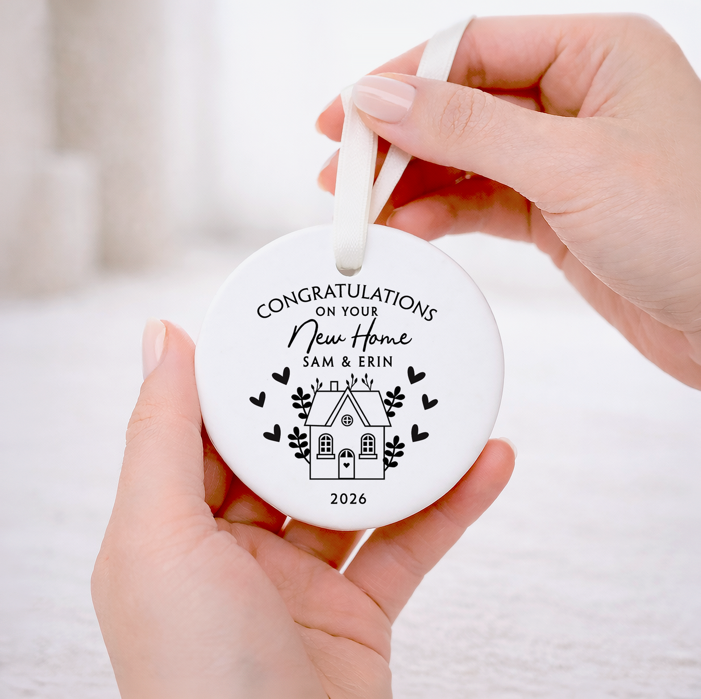 Personalised New Home Ornament
