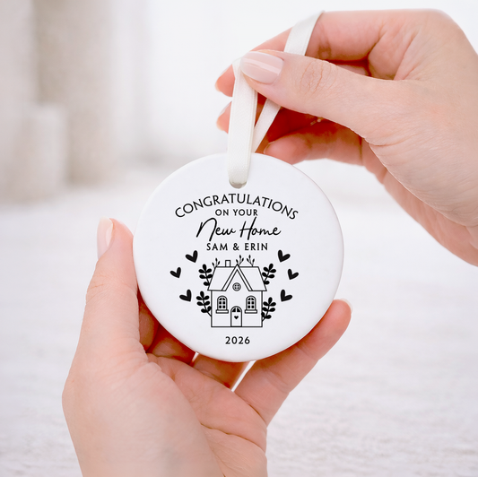 Personalised New Home Ornament