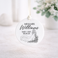Personalised 'I do' Wedding Ornament
