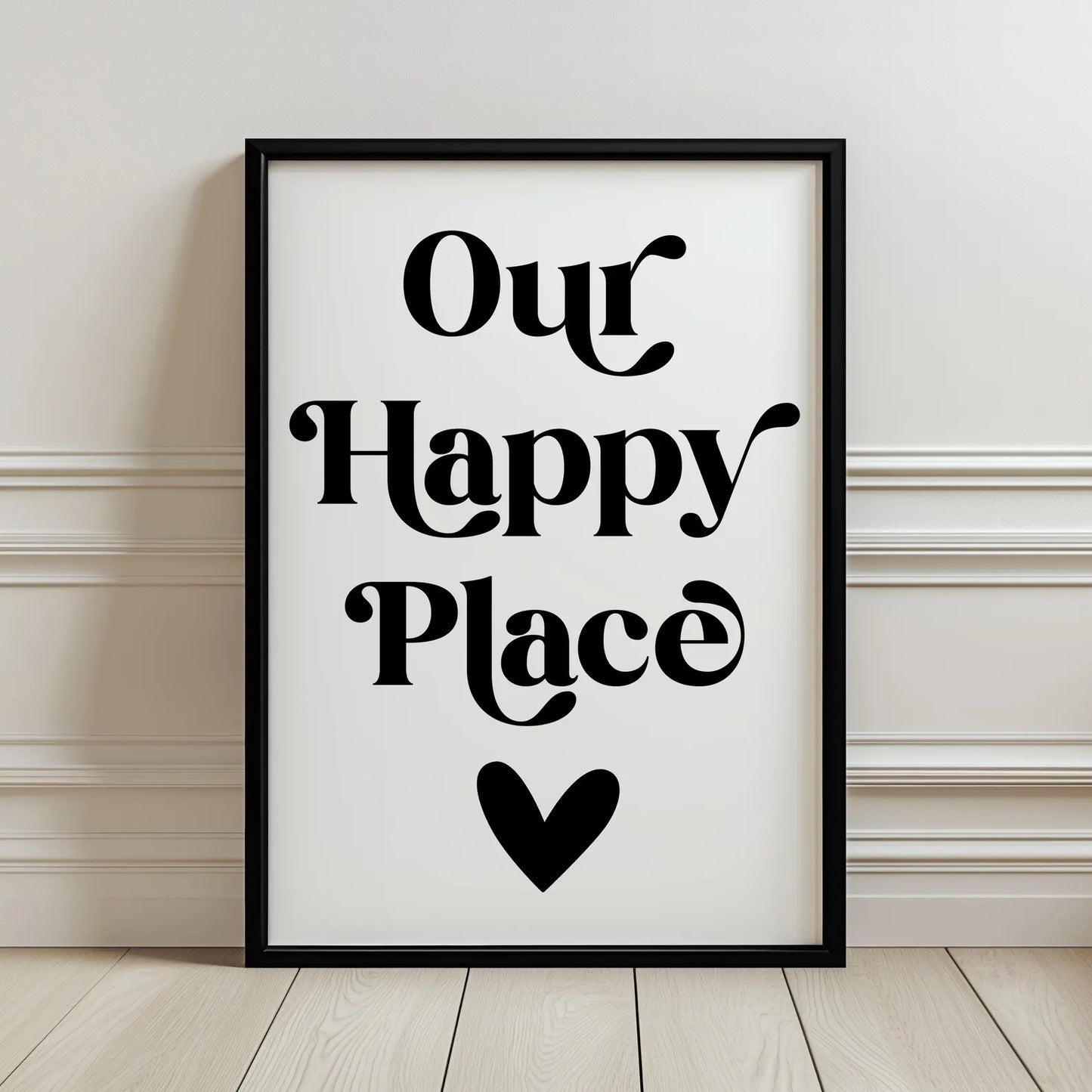 Our Happy Place Print