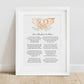 IVF Pregnancy Poem Print