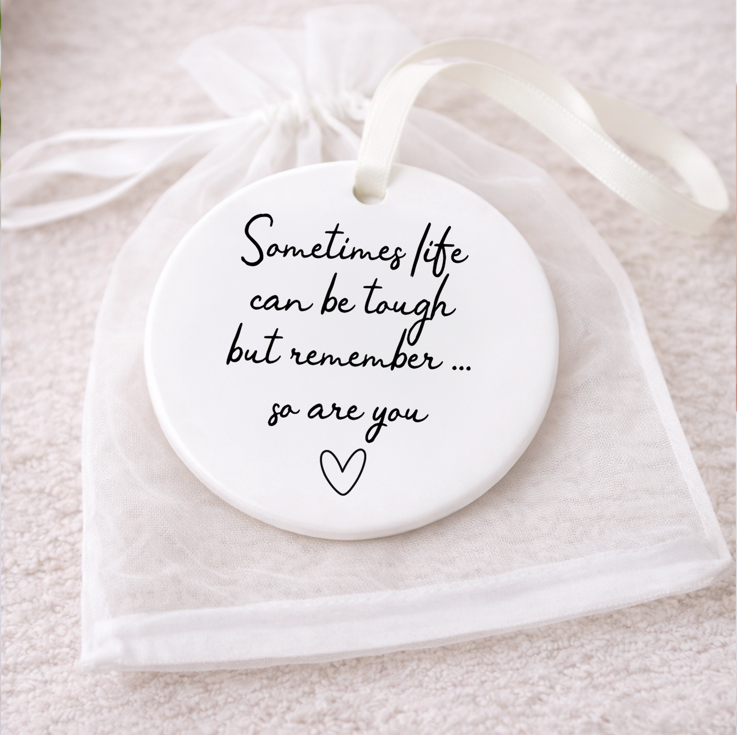 Sometimes Life is Tough Ornament
