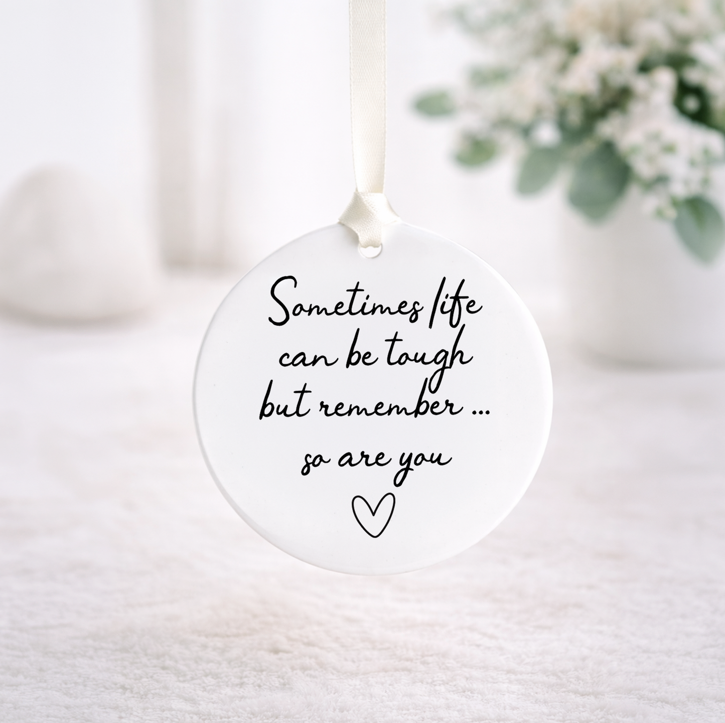 Sometimes Life is Tough Ornament