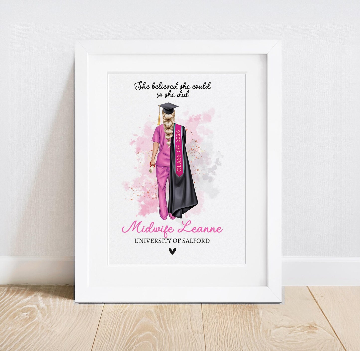 Midwife Graduation Print