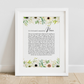 Grandmother or Nan Poem Print