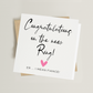Congrats on the Ring Engagement Card