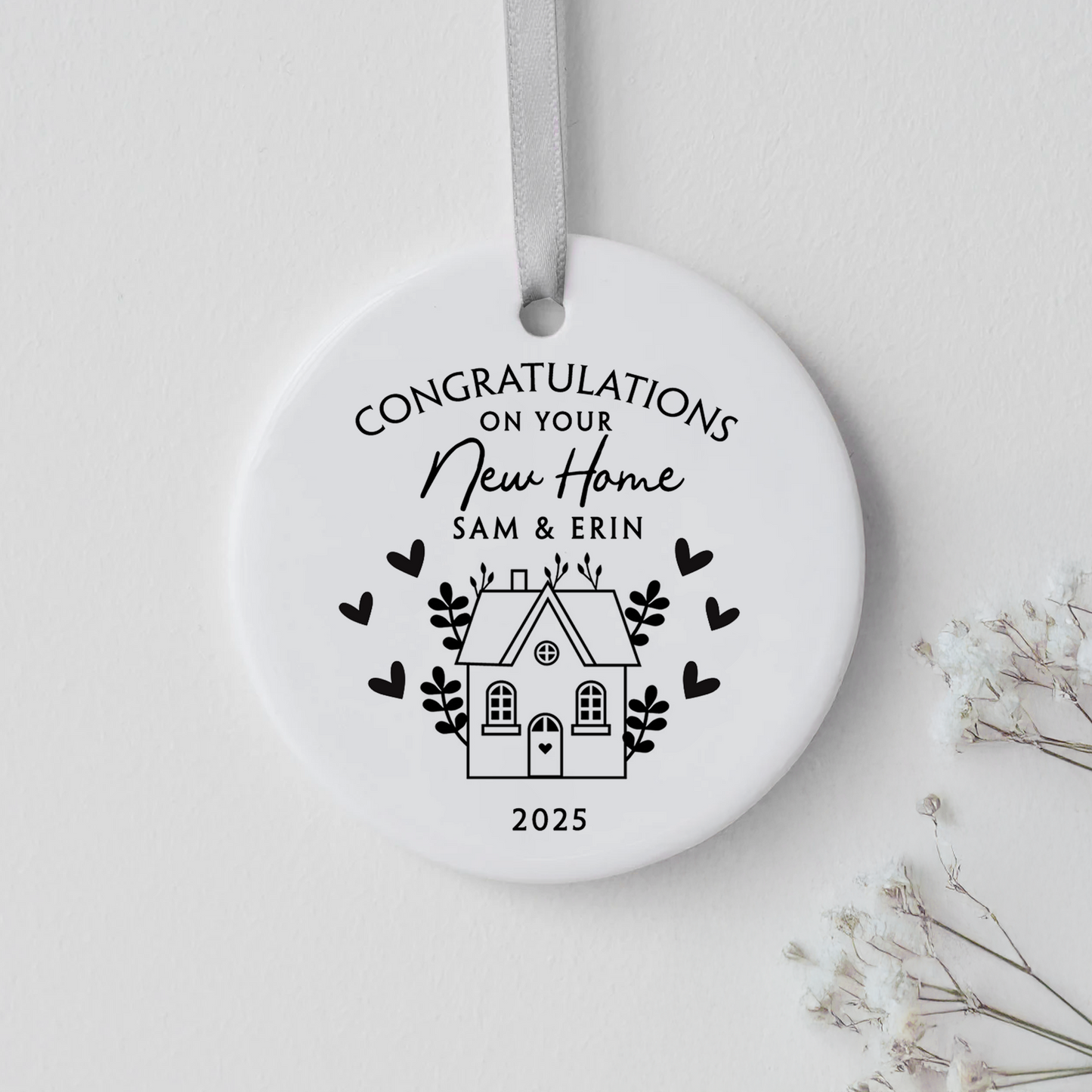 Personalised New Home Ornament