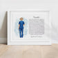 Retirement Nurse / Healthcare Poetry Print