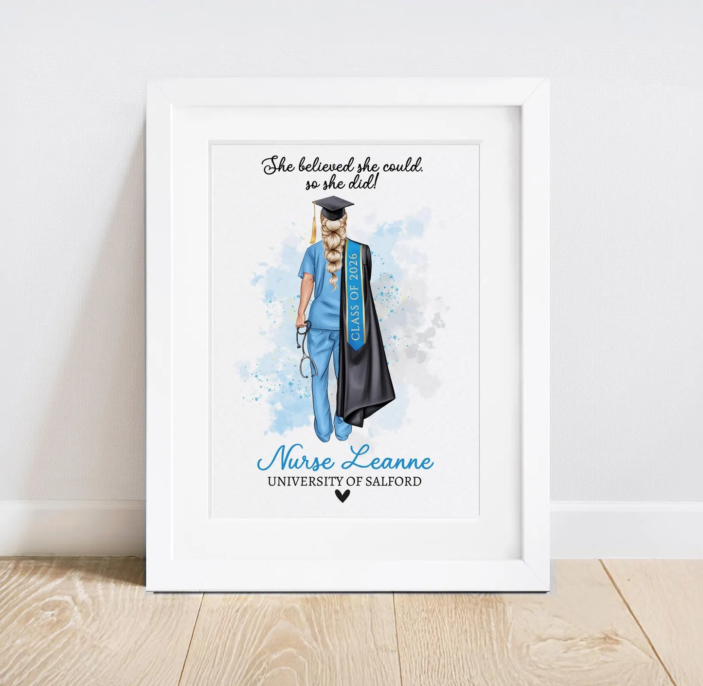 Nurse Graduation Print