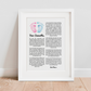 Letter to My Daughter Pregnancy Poem Print